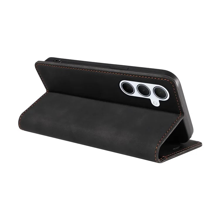 BETOPNICE 003 For Samsung Galaxy M35 5G Leather Case RFID Blocking Wallet Phone Cover