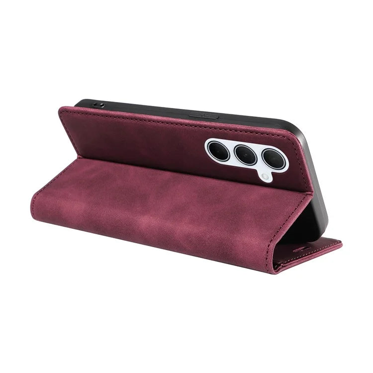 BETOPNICE 003 For Samsung Galaxy M35 5G Leather Case RFID Blocking Wallet Phone Cover