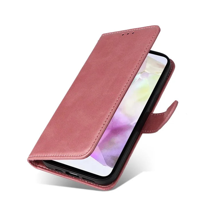 For Samsung Galaxy M35 5G Case Card Slots Wallet PU Leather Phone Cover