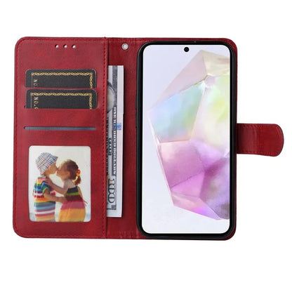 For Samsung Galaxy M35 5G Case Card Slots Wallet PU Leather Phone Cover
