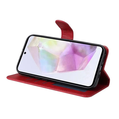 For Samsung Galaxy M35 5G Case Card Slots Wallet PU Leather Phone Cover