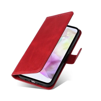 For Samsung Galaxy M35 5G Case Card Slots Wallet PU Leather Phone Cover