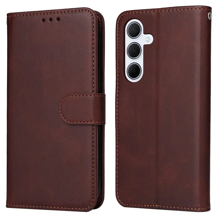 For Samsung Galaxy M35 5G Case Card Slots Wallet PU Leather Phone Cover