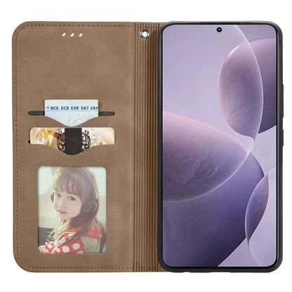 For Xiaomi Poco F6 Pro 5G / Redmi K70 5G / K70 Pro 5G Case Skin-Touch Leather Cover with Card Slots