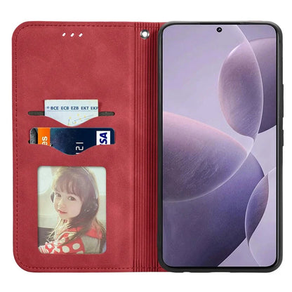 For Xiaomi Poco F6 Pro 5G / Redmi K70 5G / K70 Pro 5G Case Skin-Touch Leather Cover with Card Slots
