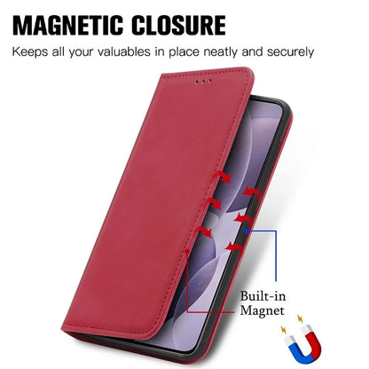 For Xiaomi Poco F6 Pro 5G / Redmi K70 5G / K70 Pro 5G Case Skin-Touch Leather Cover with Card Slots
