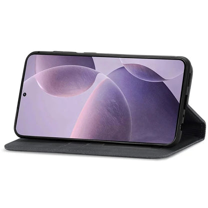 For Xiaomi Poco F6 Pro 5G / Redmi K70 5G / K70 Pro 5G Case Skin-Touch Leather Cover with Card Slots