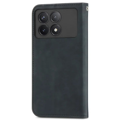 For Xiaomi Poco F6 Pro 5G / Redmi K70 5G / K70 Pro 5G Case Skin-Touch Leather Cover with Card Slots