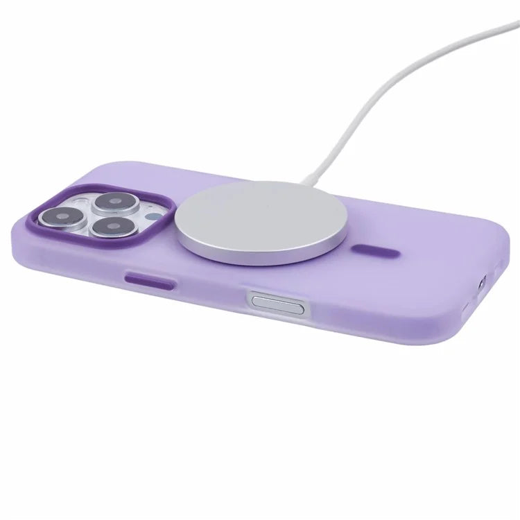 For iPhone 16 Pro Case Compatible with MagSafe Matte TPU Phone Cover