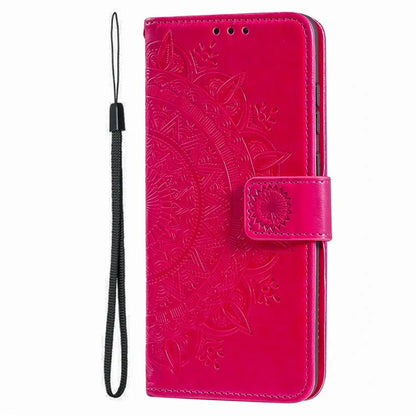 For iPhone 16 Plus Wallet Case Imprinted Totem PU Leather Stand Phone Cover