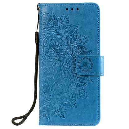 For Xiaomi Redmi 13 5G / 4G Phone Case Imprinted Totem PU Leather Wallet Cover with Stand