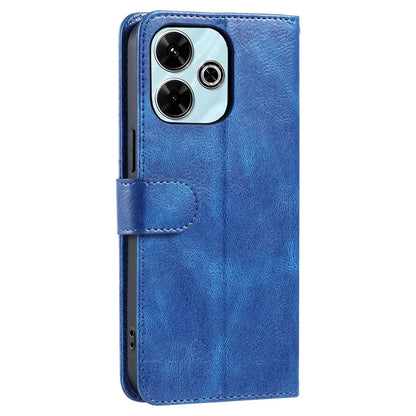 013 Style For Xiaomi Redmi 13 5G / 4G Case Anti-Fall PU Leather Phone Cover with 6 Card Slots