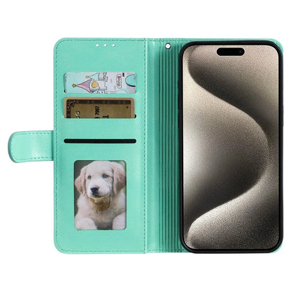013 Style For Xiaomi Redmi 13 5G / 4G Case Anti-Fall PU Leather Phone Cover with 6 Card Slots