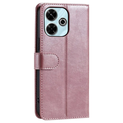 013 Style For Xiaomi Redmi 13 5G / 4G Case Anti-Fall PU Leather Phone Cover with 6 Card Slots