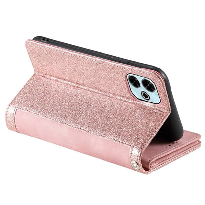 For Xiaomi Redmi 13 5G / 4G Case PU Leather Phone Cover with Zipper Wallet 9 Card Slots