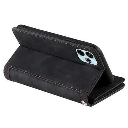 For Xiaomi Redmi 13 5G / 4G Case PU Leather Phone Cover with Zipper Wallet 9 Card Slots