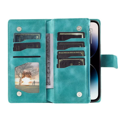 Style 006 For Xiaomi Redmi 13 5G / 4G Wallet Case PU Leather Phone Cover Mandala Flower Pattern
