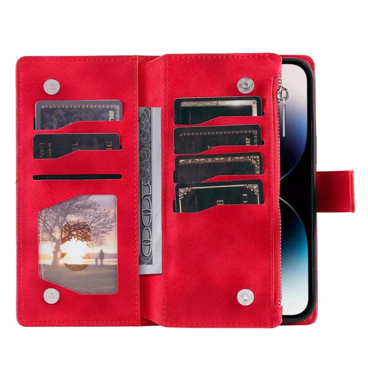 Style 006 For Xiaomi Redmi 13 5G / 4G Wallet Case PU Leather Phone Cover Mandala Flower Pattern