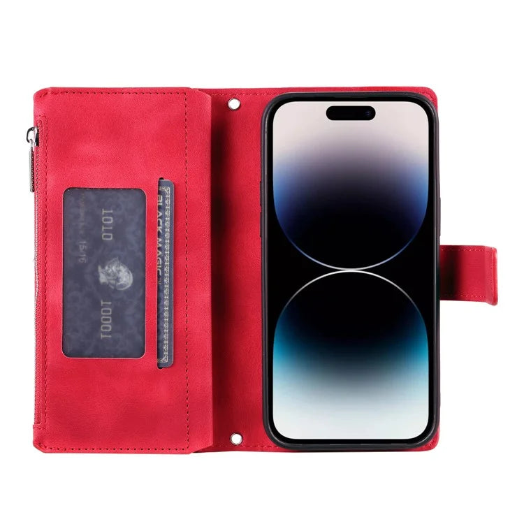 Style 006 For Xiaomi Redmi 13 5G / 4G Wallet Case PU Leather Phone Cover Mandala Flower Pattern