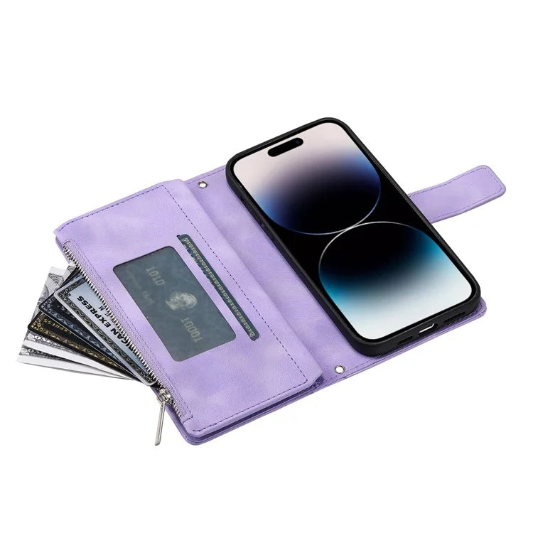 Style 006 For Xiaomi Redmi 13 5G / 4G Wallet Case PU Leather Phone Cover Mandala Flower Pattern