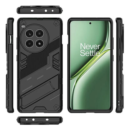 For OnePlus Ace 3 Pro 5G Case Kickstand PC+TPU Shockproof Phone Cover