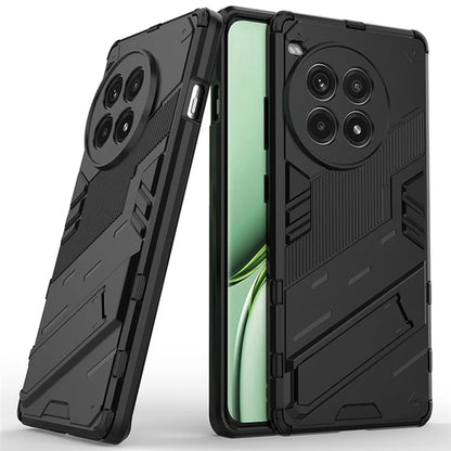 For OnePlus Ace 3 Pro 5G Case Kickstand PC+TPU Shockproof Phone Cover