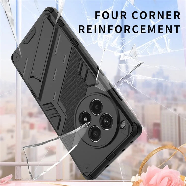 For OnePlus Ace 3 Pro 5G Case Kickstand PC+TPU Shockproof Phone Cover
