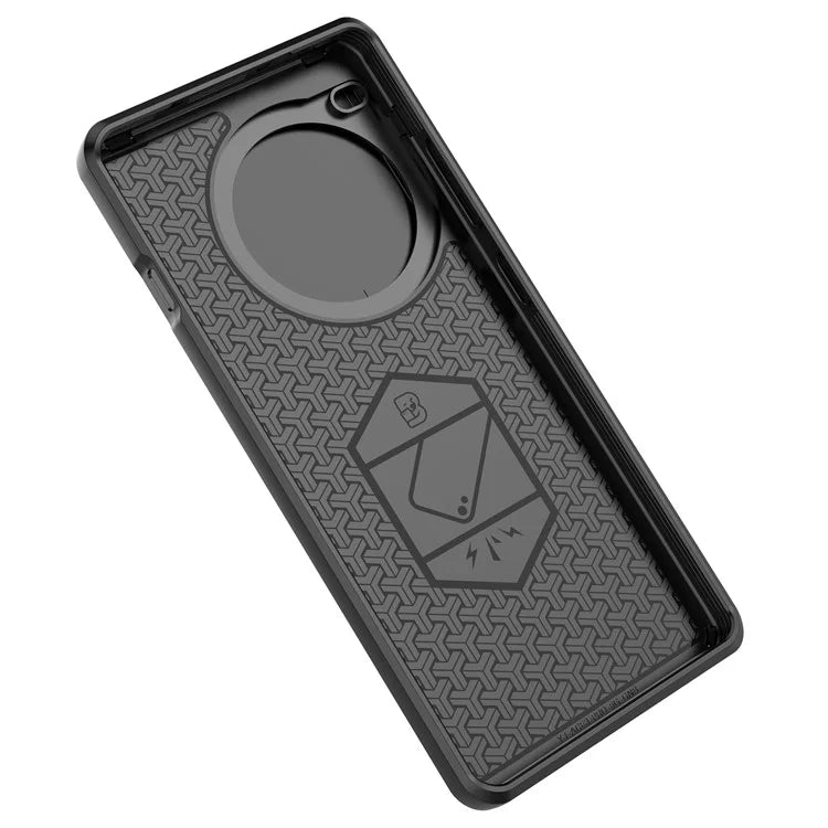 For OnePlus Ace 3 Pro 5G Case PC+TPU Ring Kickstand Phone Protector with Lens Cover