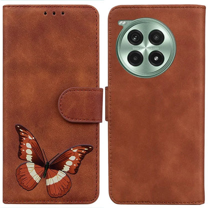 For OnePlus Ace 3 Pro 5G Stand Case PU Leather Phone Cover Butterfly Printed
