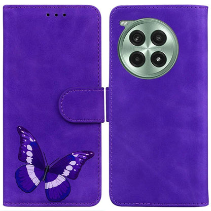 For OnePlus Ace 3 Pro 5G Stand Case PU Leather Phone Cover Butterfly Printed