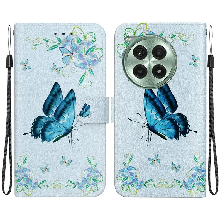 For OnePlus Ace 3 Pro 5G Wallet Case Leather Phone Cover Pattern Printing