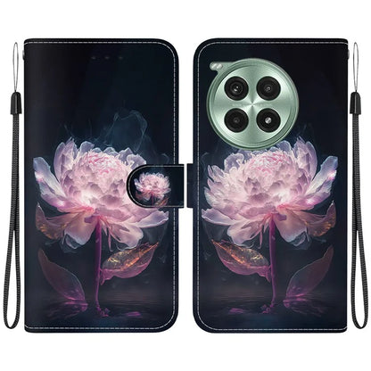 For OnePlus Ace 3 Pro 5G Wallet Case Leather Phone Cover Pattern Printing
