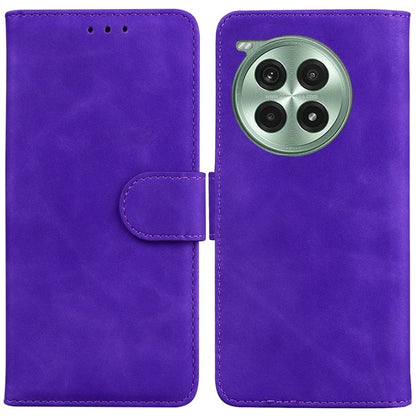 For OnePlus Ace 3 Pro 5G Phone Case Solid Color Leather Wallet Cover