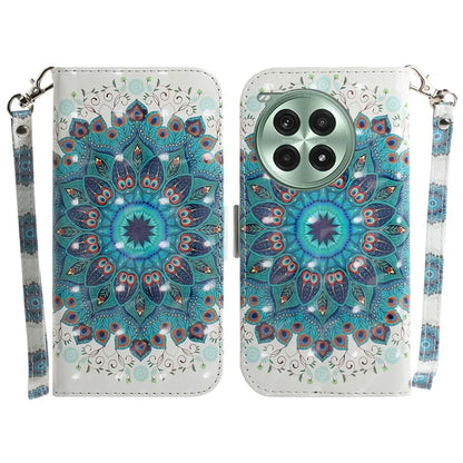For OnePlus Ace 3 Pro 5G Case Leather Wallet Phone Cover 3D Pattern Print