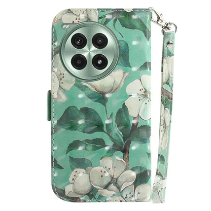 For OnePlus Ace 3 Pro 5G Case Leather Wallet Phone Cover 3D Pattern Print