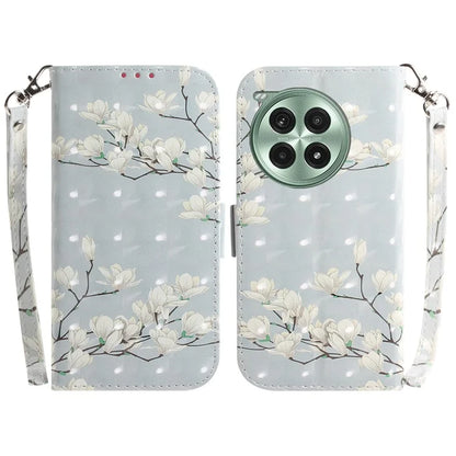 For OnePlus Ace 3 Pro 5G Case Leather Wallet Phone Cover 3D Pattern Print