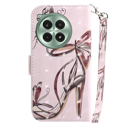For OnePlus Ace 3 Pro 5G Case Leather Wallet Phone Cover 3D Pattern Print
