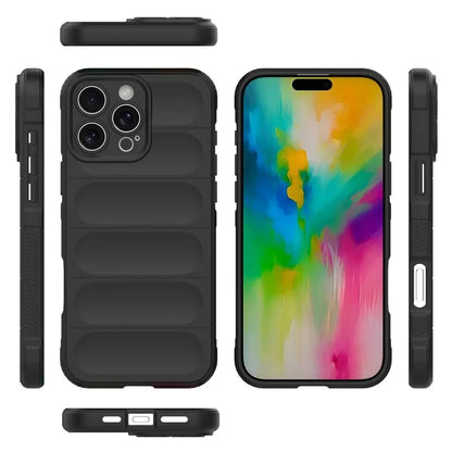 For iPhone 16 Pro Case Anti-Drop TPU Phone Cover Precise Lens Protection