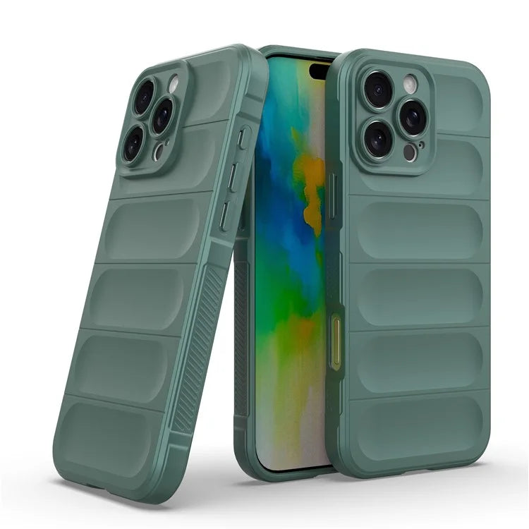 For iPhone 16 Pro Case Anti-Drop TPU Phone Cover Precise Lens Protection