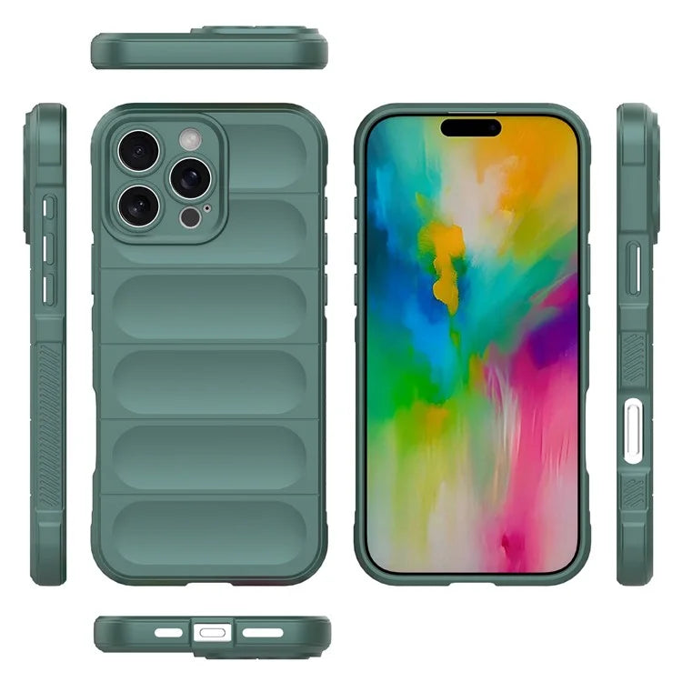 For iPhone 16 Pro Case Anti-Drop TPU Phone Cover Precise Lens Protection