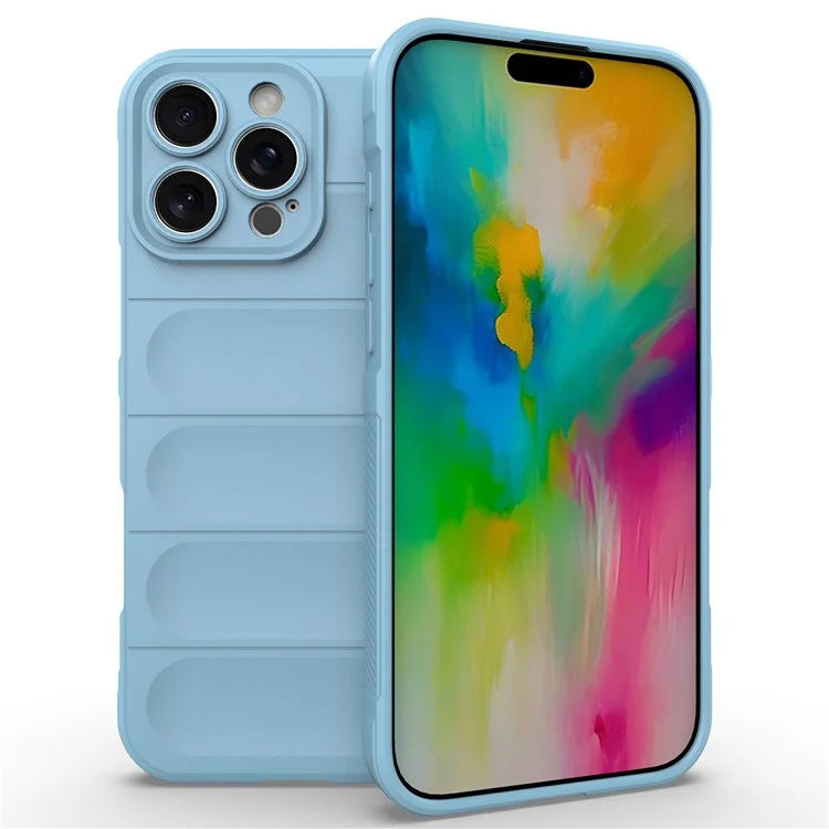 For iPhone 16 Pro Case Anti-Drop TPU Phone Cover Precise Lens Protection