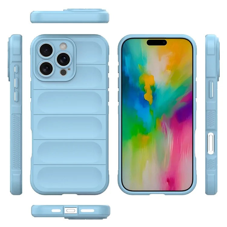 For iPhone 16 Pro Case Anti-Drop TPU Phone Cover Precise Lens Protection