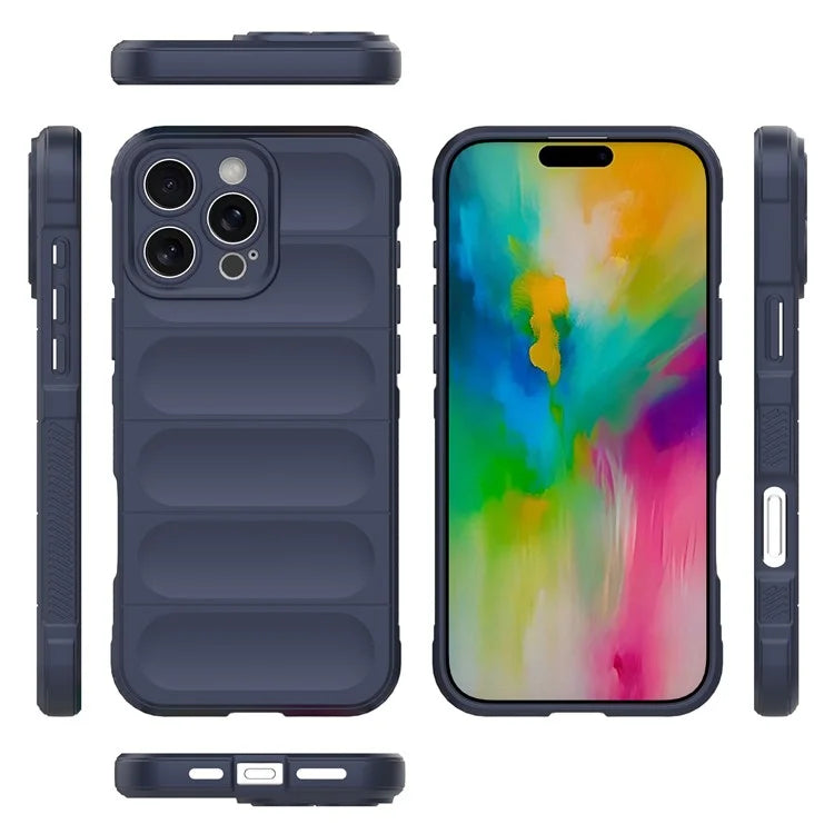 For iPhone 16 Pro Case Anti-Drop TPU Phone Cover Precise Lens Protection