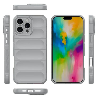 For iPhone 16 Pro Case Anti-Drop TPU Phone Cover Precise Lens Protection