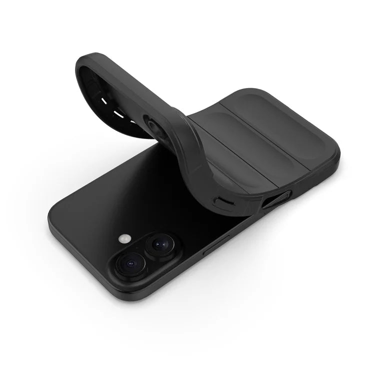 For iPhone 16 TPU Case Scratch-Resistant Rugged Back Soft Phone Cover
