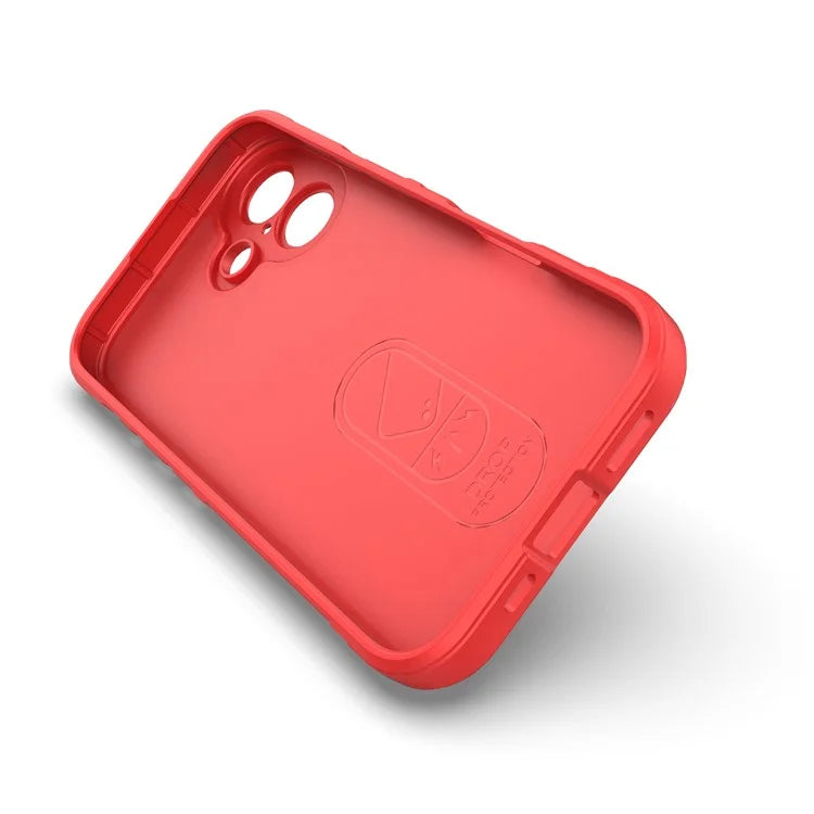 For iPhone 16 TPU Case Scratch-Resistant Rugged Back Soft Phone Cover