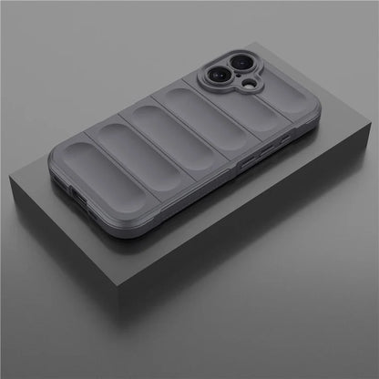 For iPhone 16 TPU Case Scratch-Resistant Rugged Back Soft Phone Cover