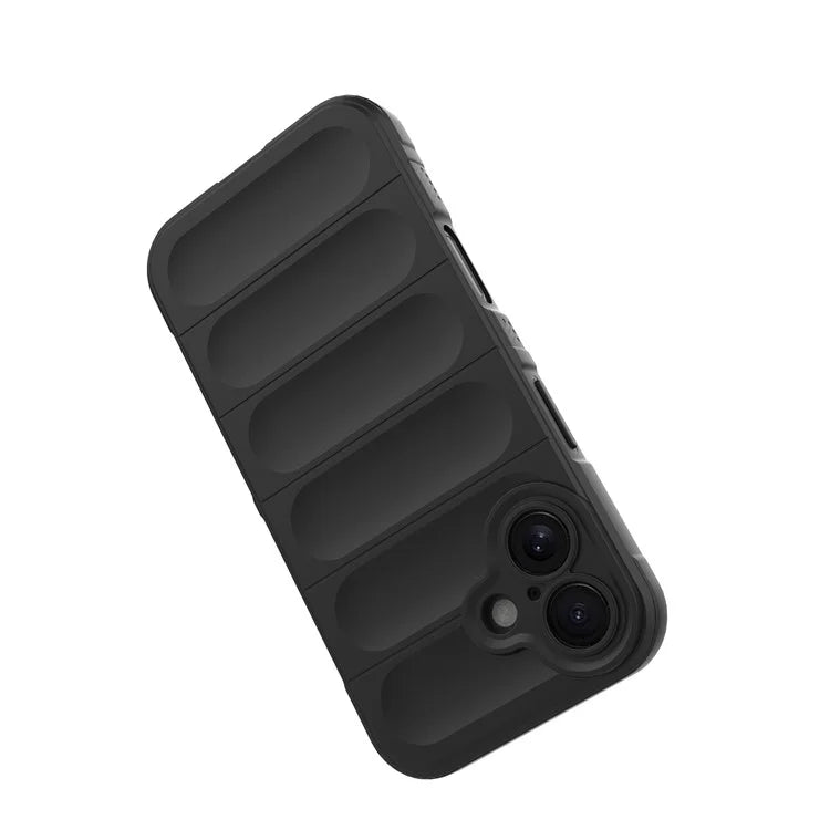 For iPhone 16 TPU Case Scratch-Resistant Rugged Back Soft Phone Cover