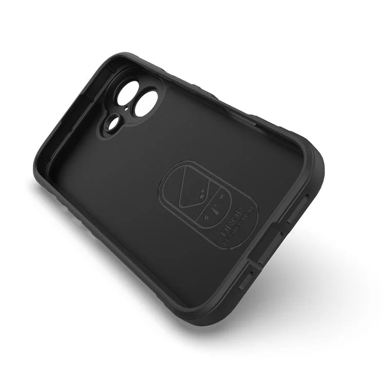 For iPhone 16 TPU Case Scratch-Resistant Rugged Back Soft Phone Cover