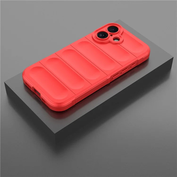 For iPhone 16 Plus Case Rugged TPU Shockproof Mobile Phone Cover